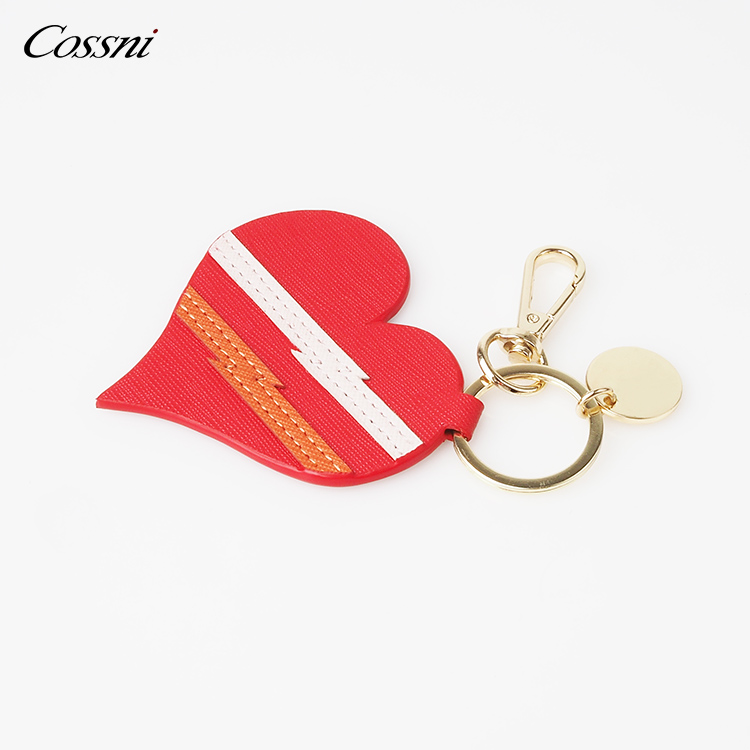 個(gè)性化(huà)真皮鑰匙扣環皮革鑰匙扣