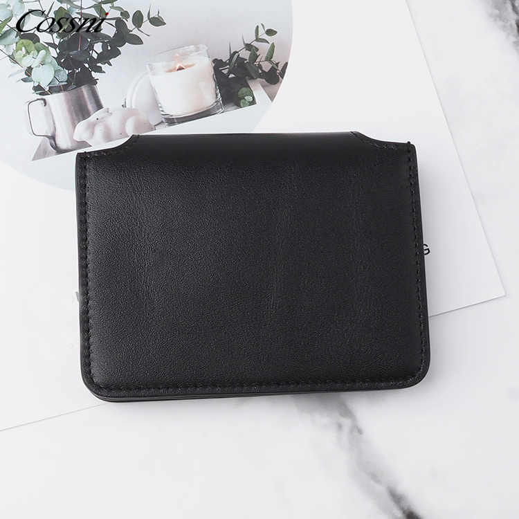 2020熱(rè)銷人(rén)氣男(nán)士真皮卡夾錢(qián)包