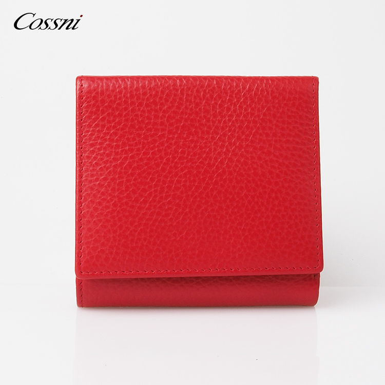 零錢(qián)包錢(qián)包全粒面真牛皮RFID皮革男(nán)士雙向錢(qián)包