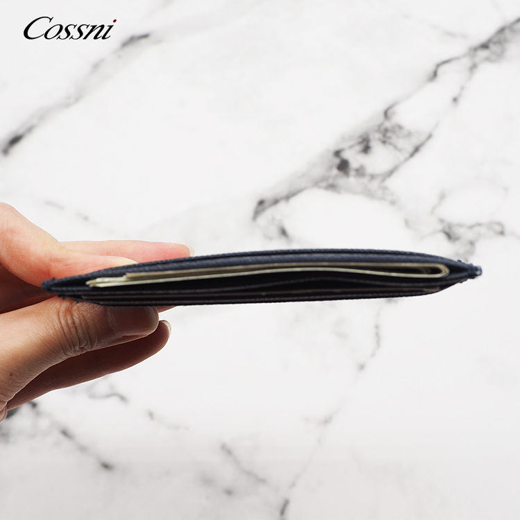 批發頂級皮革卡夾ID信用(yòng)卡夾商務案例