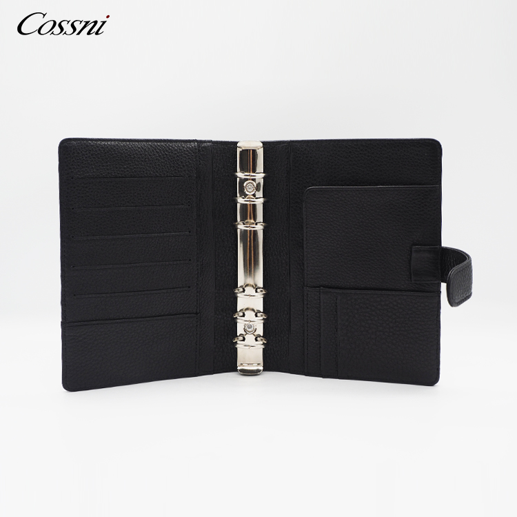 花(huā)式辦公用(yòng)品組織者筆(bǐ)記本封面設計(jì)議(yì)程活頁夾皮革筆(bǐ)記本計(jì)劃器(qì)